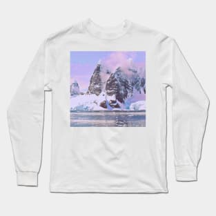 Icebergs in Antartica Long Sleeve T-Shirt